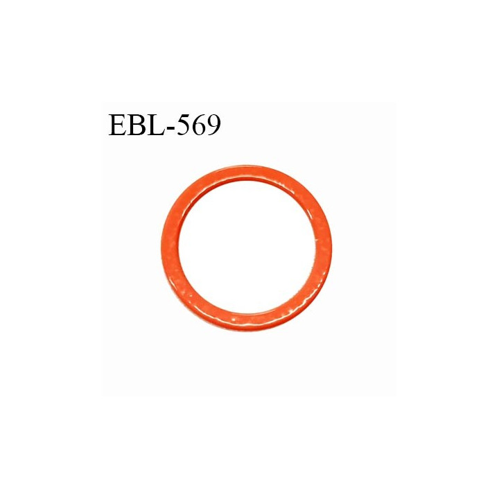 Anneau de réglage 16 mm haut de gamme couleur orange en métal thermolaqué diamètre intérieur 16 mm prix à l'unité
