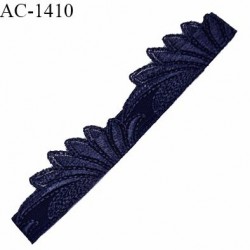 Décor ornement devant bretelle haut de gamme couleur bleu marine fabriqué en France pour une grande marque prix à l'unité