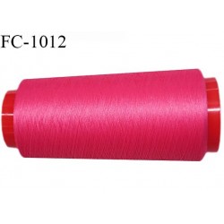 Cone 2000 m fil mousse polyamide n° 120 couleur fushia longueur de 2000 mètres bobiné en France