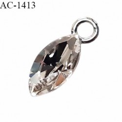 Pendentif bijou lingerie style pierre strass diamant longueur 13 mm épaisseur 5 mm prix à l'unité