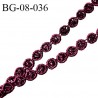 Galon 8 mm couleur violet légèrement brillant largeur 8 mm prix au mètre