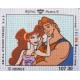 Canevas à broder 22 x 30 cm marque ROYAL PARIS thème DISNEY HERCULE