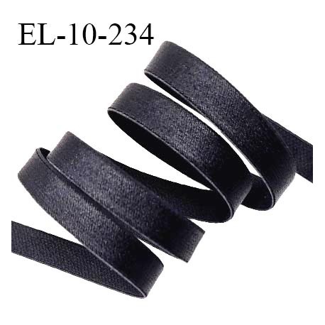 Elastique 10 mm bretelle et lingerie couleur gris brillant allongement +60% largeur 10 mm prix au mètre