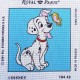 Canevas à broder 30 x 30 cm marque ROYAL PARIS thème DISNEY 101 dalmatiens