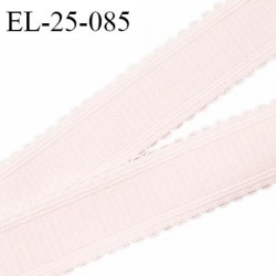 Elastique 25 mm lingerie couleur rose candy très beau fabriqué en France pour une grande marque prix au mètre