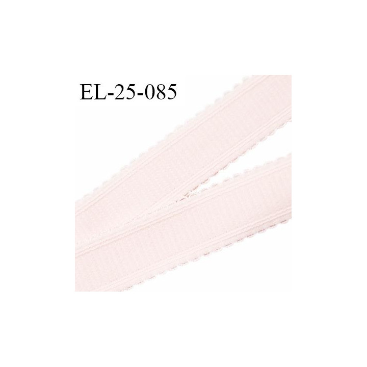 Elastique 25 mm bretelle et lingerie couleur rose candy très beau fabriqué en France pour une grande marque prix au mètre