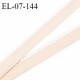 Elastique picot 7 mm lingerie couleur beige rosé ou dune haut de gamme fabriqué en France pour une grande marque prix au mètre
