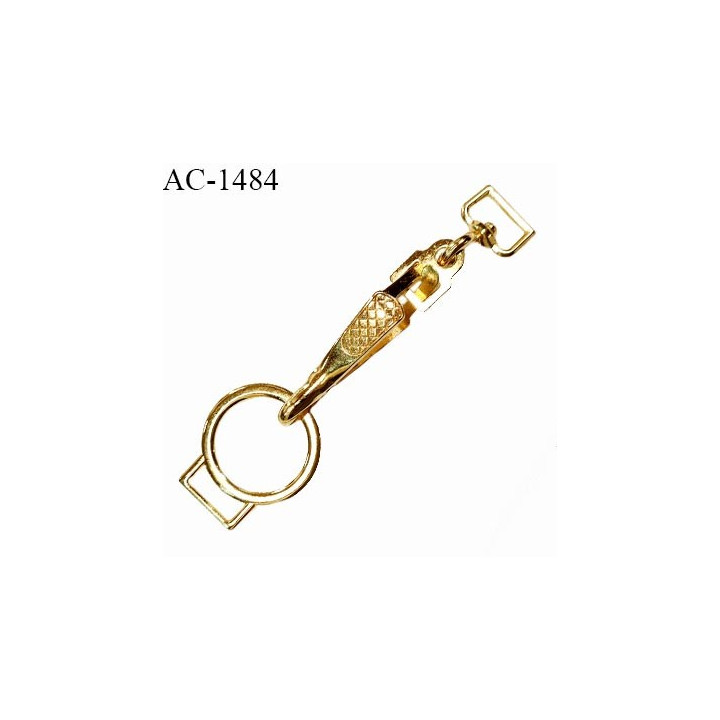 Attache brandebourg en métal couleur or longueur 12.5 cm largeur des attaches intérieur 15 mm extérieur 22 mm prix à la pièce
