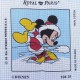 Canevas à broder 30 x 30 cm marque ROYAL PARIS thème DISNEY Minnie à la neige