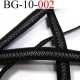 biais galon ruban couleur noir et gris avec décor largeur 10 mm vendu au mètres 