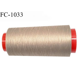 Cone 5000 mètres de fil mousse n°100 polyamide fil super qualité couleur chair longueur 5000 m  bobiné en France