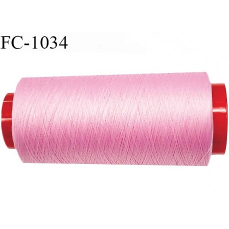 Cone 5000 mètres de fil mousse n°100 polyamide fil super qualité couleur rose longueur 5000 m bobiné en France
