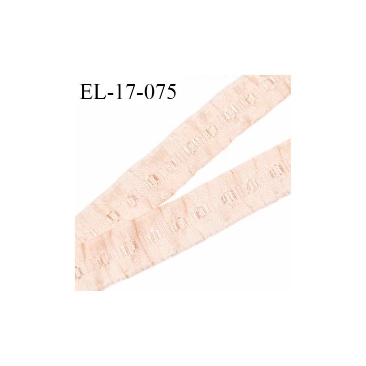 Elastique 16 mm froncé bretelle et lingerie couleur rose amour élasticité 40 % dessous très doux largeur 16 mm prix au mètre