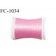 Cone 500 mètres de fil mousse n°100 polyamide fil super qualité couleur rose longueur 500 m bobiné en France