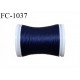 Cone 500 mètres de fil mousse n°100 polyamide fil super qualité couleur bleu marine longueur 500 m bobiné en France