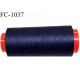 Cone 1000 mètres de fil mousse n°100 polyamide fil super qualité couleur bleu marine longueur 1000 m bobiné en France