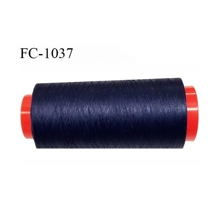 Cone 5000 mètres de fil mousse n°100 polyamide fil super qualité couleur bleu marine longueur 5000 m  bobiné en France