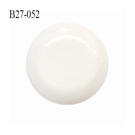 Bouton 27 mm en pvc couleur naturel accroche avec un anneau diamètre 27 mm épaisseur 11 mm prix à la pièce