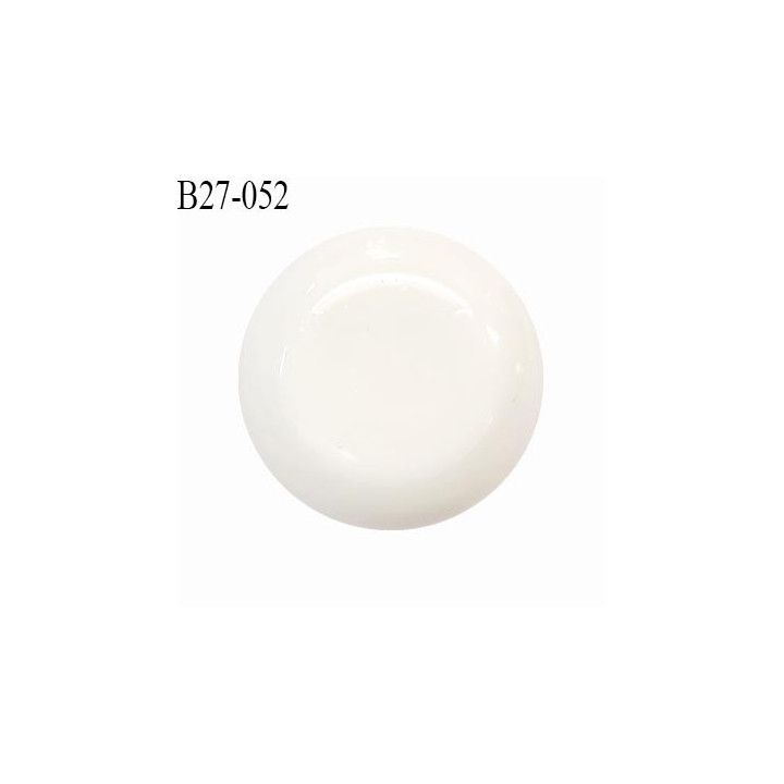 Bouton 27 mm en pvc couleur naturel accroche avec un anneau diamètre 27 mm épaisseur 11 mm prix à la pièce