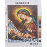 Canevas à broder 20 x 25 cm marque MARGOT thème religion la vierge à l'enfant