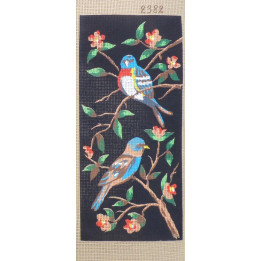 Canevas à broder 20 x 45 cm RETOUCHE MAIN thème OISEAUX