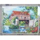 Canevas à broder 45 x 60 cm marque SEG de Paris thème PAYSAGE la belle arche