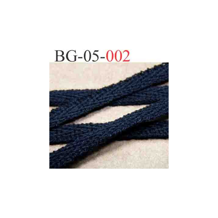 biais galon ruban couleur noir  largeur 5 mm vendu au mètre