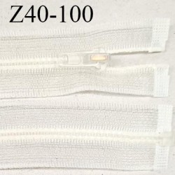 Fermeture zip 40 cm invisible transparente en nylon séparable avec glissière nylon transparente prix à l'unité