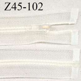 Fermeture zip 45 cm invisible transparente en nylon séparable avec glissière nylon transparente prix à l'unité