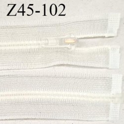 Fermeture zip 45 cm invisible transparente en nylon séparable avec glissière nylon transparente prix à l'unité