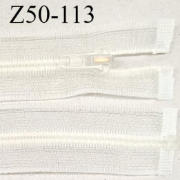 Fermeture zip 50 cm invisible transparente en nylon séparable avec glissière nylon transparente prix à l'unité