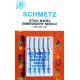 Aiguille schmetz Stick Nadeel Embroidery Needle  130 705 H E 75 11 a 90 14 la boite de 5 aiguilles
