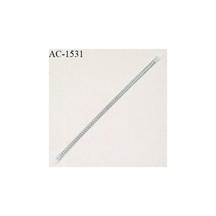 Baleine spiralée avec embouts en pvc qui permet la déformation pour bustier corset guêpière prix à la pièce