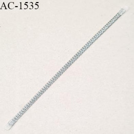Baleine spiralée avec embouts en pvc qui permet la déformation pour bustier corset guêpière longueur 31 cm prix à la pièce