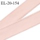 Elastique 21 mm bretelle et lingerie couleur rose ballerine très doux au toucher fabriqué pour une grande marque prix au mètre