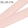 Elastique 21 mm bretelle et lingerie couleur rose ballerine très doux au toucher fabriqué pour une grande marque prix au mètre