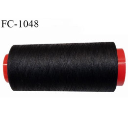 Cone 2000 mètres de fil mousse n°80 polyamide fil super qualité couleur noir longueur 2000 m  bobiné en France