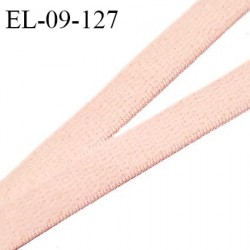Elastique picot 9 mm lingerie couleur rose ballerine largeur 9 mm haut de gamme prix au mètre