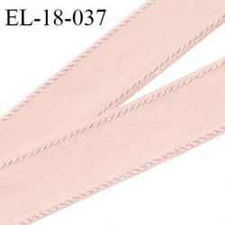 Elastique 19 mm bretelle et lingerie couleur rose ballerine très doux au toucher fabriqué pour une grande marque prix au mètre