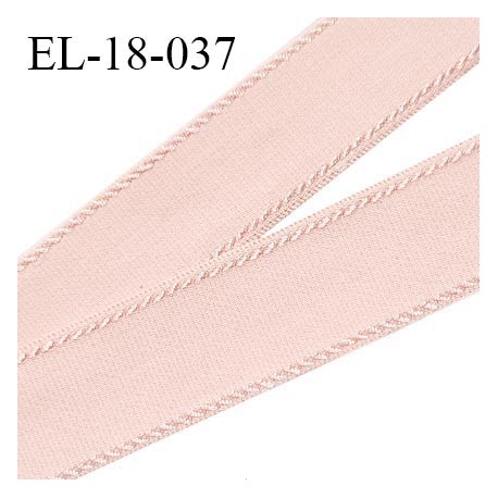 Elastique 19 mm bretelle et lingerie couleur rose ballerine très doux au toucher fabriqué pour une grande marque prix au mètre