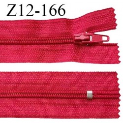 Fermeture zip 12 cm non séparable couleur rose corail largeur 2.5 cm zip nylon longueur 12 cm largeur 4 mm prix à la pièce