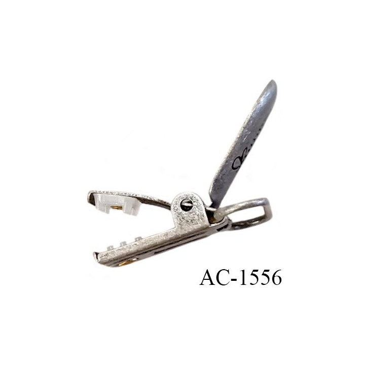 Clip bretelles libellule Brocéliande attache en métal tétines rondes en silicone passage pour l'élastique 25 mm prix à la pièce