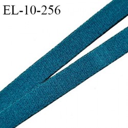 Elastique 10 mm lingerie couleur bleu canard largeur 10 mm très doux au toucher prix au mètre