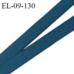 Elastique 9 mm lingerie couleur bleu canard largeur 9 mm haut de gamme prix au mètre
