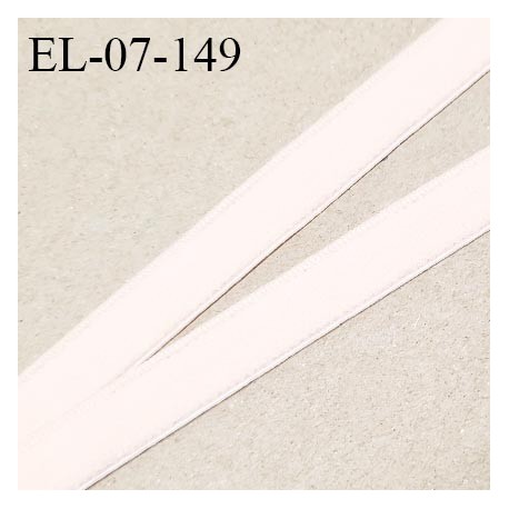 Elastique 7 mm lingerie couleur chantilly largeur 7 mm haut de gamme très doux au toucher prix au mètre