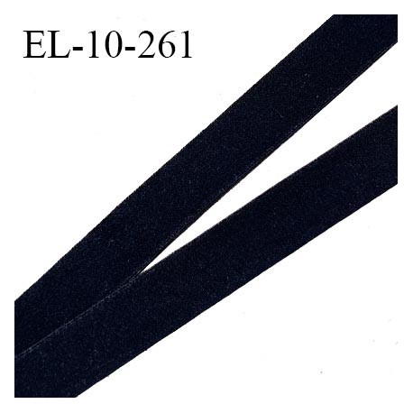 Elastique lingerie 10 mm haut de gamme élastique fin couleur noir largeur 10 mm élasticité +160% prix au mètre