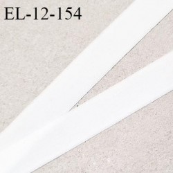 Elastique 12 mm lingerie couleur naturel élastique fin allongement +160% prix au mètre