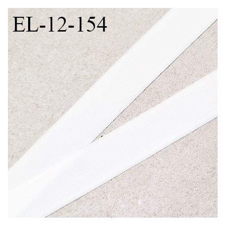 Elastique 12 mm lingerie couleur naturel élastique fin allongement +160% prix au mètre