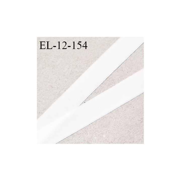 Elastique 12 mm lingerie couleur naturel élastique fin allongement +160% prix au mètre