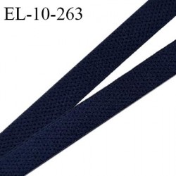 Elastique 10 mm lingerie couleur bleu nuit largeur 10 mm très doux au toucher prix au mètre